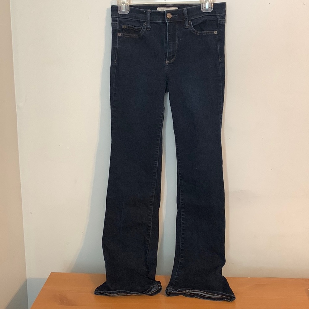 GAP Perfect Boot Cut Dark Jeans